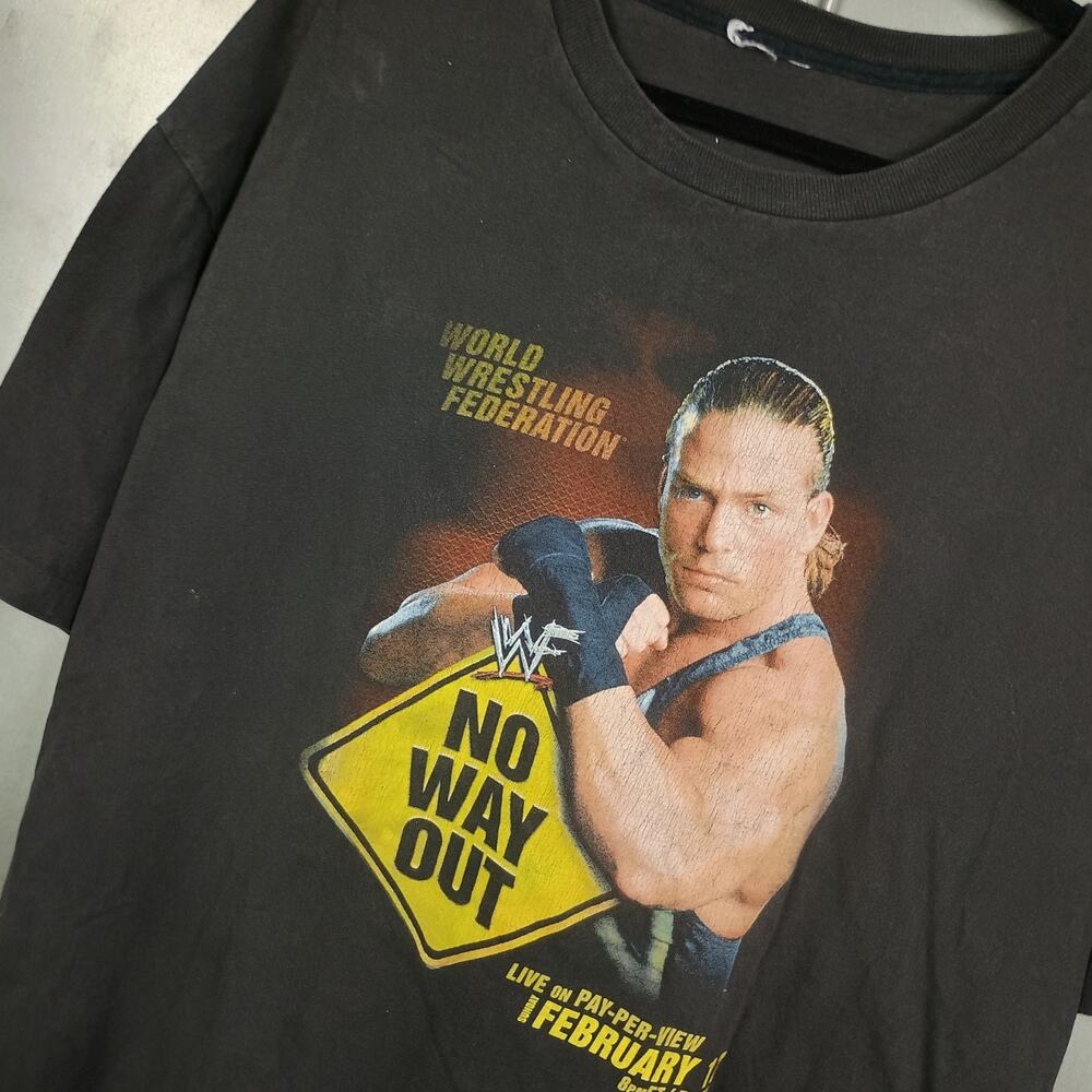 Rob Van Dam RVD WWF No Way Out POV Vintage Y2K 2000s Shirt XL Wrestling WWE ECW